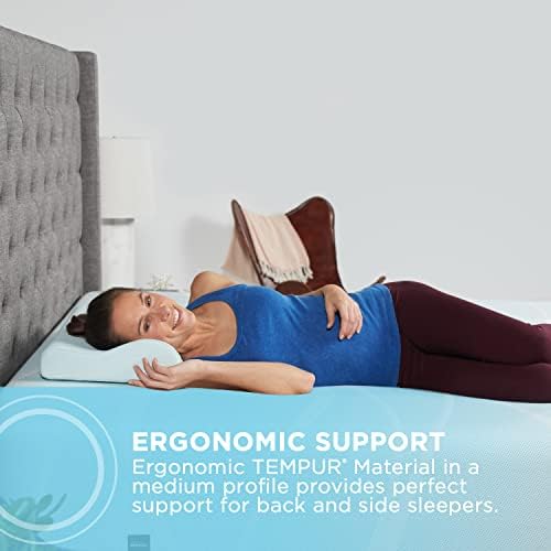 TEMPUR,Ergo,Cooling,Neck,Pillow,Memory Foam,Medium,Firm - Image 5