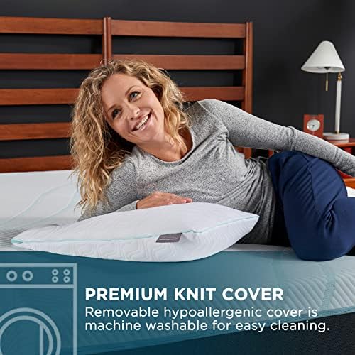 Tempur-Pedic TEMPUR-Cloud ProHi Memory Foam, Pillow, Queen (Pack of 1), White - Image 7