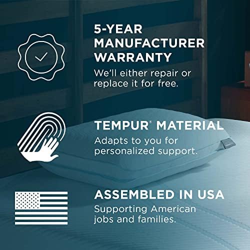 Tempur-Pedic TEMPUR-Cloud ProHi Memory Foam, Pillow, Queen (Pack of 1), White - Image 9